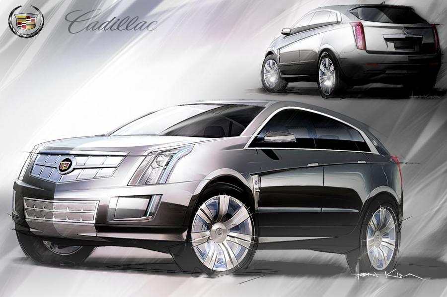Эскиз Cadillac Provoq Fuel Cell Concept 2008 года  (фото 5 из 31)